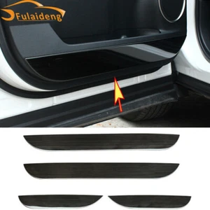 For Lexus NX200t 300h 2015-2021 Black Side Door Guard Anti-Kick Pad Covers Steel - Picture 1 of 7