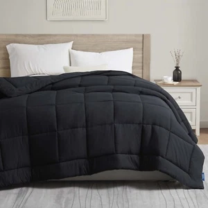 Quilted Down Alternative Comforter, Ultra Soft all season Comforter Duvet Insert - Picture 1 of 89