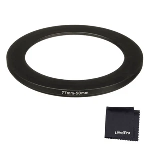 77-58mm Step-Down SLR Lens Metal Adapter Ring - Picture 1 of 5