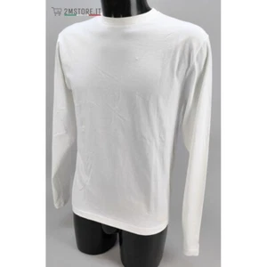 Langarmshirt LEE T L/S Weiß Slim Fit Stretch Original TOP VINTAGE - Bild 1 von 6