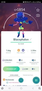 Pokemon Shiny Blacephalon Go - Picture 1 of 2