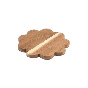 Chelsea Trivet 20cm Flower Acacia Wood Ladelle 64203 - Picture 1 of 2