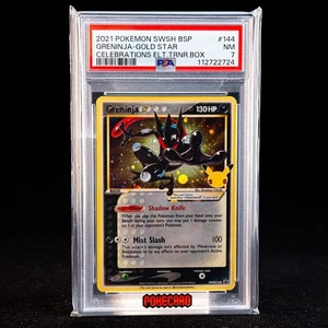 Greninja Star SWSH144 SWSH: Sword & Shield Promo Cards Holo PSA7 - Picture 1 of 8