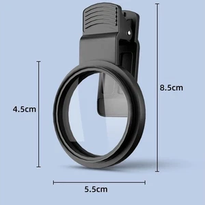 52mm Clip On Polarizing Lens Filter for Enhanced Smartphone Photography - Picture 1 of 6
