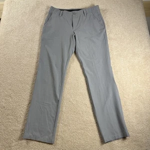 Under Armour Pants Mens 34x32 Gray Golf Athletic Performance Lightweight Stretch - Picture 1 of 11