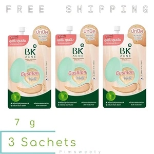 3 Sachets X 7 g BK Acne Cushion AntiPollution SPF50+ PA++++ Sunscreen Facial - Picture 1 of 15