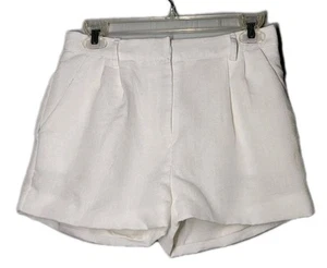 Sugarlips Elvy Chelsea Small Damen plissierte gefütterte Shorts weiß - Bild 1 von 8