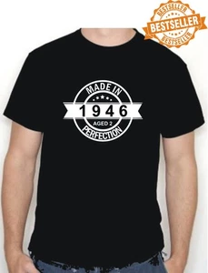 T-Shirt 80. GEBURTSTAG / Made in 1944 / mit STEMPEL SIEGELMARKE / Weihnachten / S-XXL - Bild 1 von 13