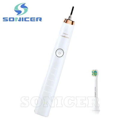 Mango de cepillo de dientes eléctrico Philips DiamondClean Classic serie 9000 HX939L dorado Foto 1 de 4