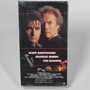 Vintage The Rookie VHS Clint Eastwood Charlie Sheen Sealed 1991 Action Movie - Picture 1 of 6