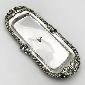 ANTIQUE SNUFFER TRAY BIRD CREST OLD SHEFFIELD PLATE GEORGE IV c1825 - Picture 1 of 6