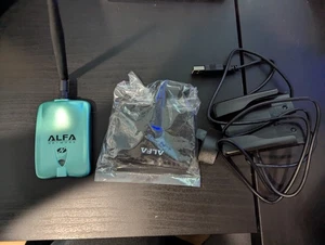 Adaptador USB inalámbrico Alfa Network AWUS036NH 802.11b/g/n receptor WiFi de largo alcance - Imagen 1 de 3