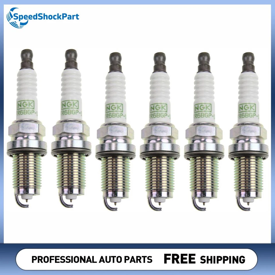 Vela de ignição 6PSC NGK para 2004 2005 2006 2007 2008 Acura TL - Imagem 1 de 4