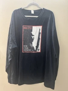The Wire HBO Omar Little Langarm schwarz Promo Shirt 3XL Vintage Y2K 2007 - Bild 1 von 6