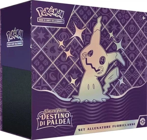 POKÉMON DESTINO DE PALDEA ETB SET ENTRENADOR FUERA DE SERIE ITALIANO SELLADO - Imagen 1 de 1
