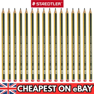 Matite Staedtler Noris 1-100 HB ufficio scuola artigianato arte disegno resistenti alla rottura - Foto 1 di 6