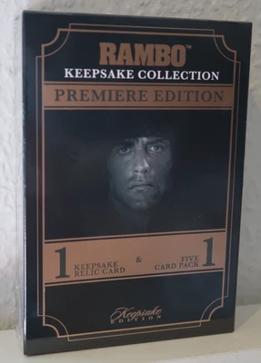 Keepsake RAMBO Collection Premiere Edition Box Sealed OVP Relic Card garantiert - Bild 1 von 4
