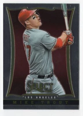 2013 Panini Select Mike Trout Los Angeles Angels #22 - Image 1 of 2