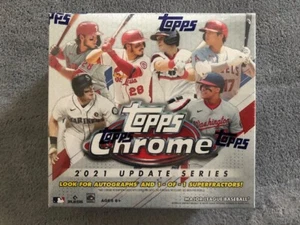 2021 Topps Chrome Update MLB Baseball Mega Box NEW Factory Sealed - Picture 1 of 1