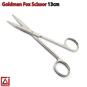 Dental Goldman Surgical Scissors Cutting Dressing Medical Operating Dissecting - Picture 1 of 4