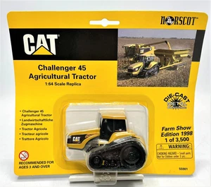 BRAND NEW! Norscot 55901 CAT Challenger 45 Agricultural Tractor 1:64 Scale Metal - Picture 1 of 3