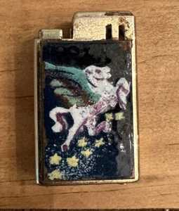 Vtg Milite Unicorn Cigarette Lighter Small 1.5” Not Working - Picture 1 of 5
