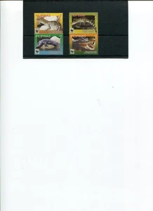 2011 WWF PHILIPPINES Philippine Crocodile 4V MNH POSTFREE for Australia ONLY - Picture 1 of 1