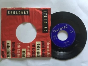 (Ita3) MINA Un piccolo raggio di luna. Pesci rossi 45 GIRI Vinile - Imagen 1 de 2
