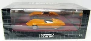 1968 Chevrolet Astrovette Concept orange 1/43 Matrix MX50302--062 MB - Picture 1 of 3