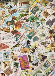 Y1041 - Collection 200 diff. stamps - Honden / Dogs / Hunde - Imagen 1 de 2