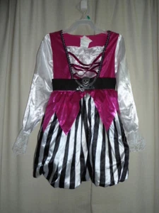 Forum Novelties ~ Girls Pirate Costume with Headscarf and Eye Patch ~ Size M - Picture 1 of 3