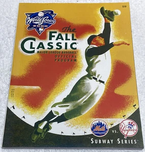 World Series 2000 MLB Official Program-Yankees vs Mets-Subway Series-Unscored - Picture 1 of 10