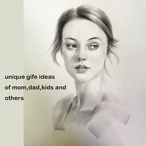 Drawing Portrait from photo, Original Oil Painting,pet portrait,dogs,cats,gift - Picture 1 of 7
