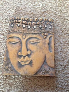 Latex Mould for making this Large Buddha Plaque - Picture 1 of 1