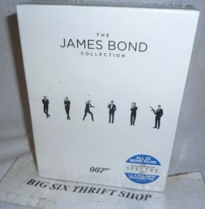 The James Bond Collection (Blu-ray Disc, 2015) W/ Spectre Steelbook Sealed - Picture 1 of 5