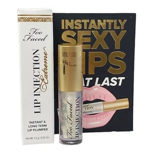 Too Faced Lip Injection Extreme Instant & Long Term Lip Plumper Travel Size NIB - Picture 1 of 5
