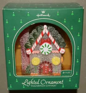 Hallmark Lighted ornament - Sugarplum Cottage - 1984 - Picture 1 of 2