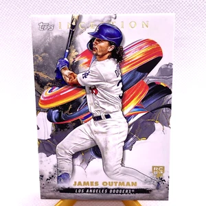 2023 Topps Inception James Outman #121 base Rookie RC Dodgers - Picture 1 of 10
