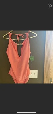 Nuevo con etiquetas Traje de baño Kate Spade adorable de una pieza $189 talla pequeña coral Foto 1 de 4
