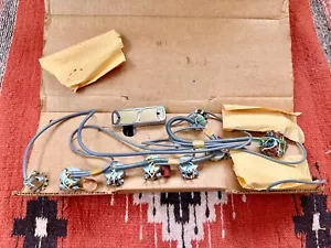 Vintage 1967Harmony (Rowe) H-59 Goldfoil Pickup & Wiring Harness NOS Mint 1960's - Picture 1 of 8