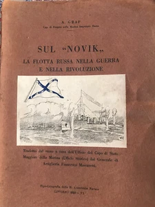 SUL NOVIK - La flotta russa nella guerra e nella rivoluzione - A.Graf 1928 (WW1) - Foto 1 di 2