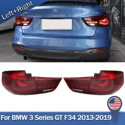 Conjunto de luces traseras LED izquierda y derecha para BMW Serie 3 GT F34 2013-2019 1 par Foto 1 de 4