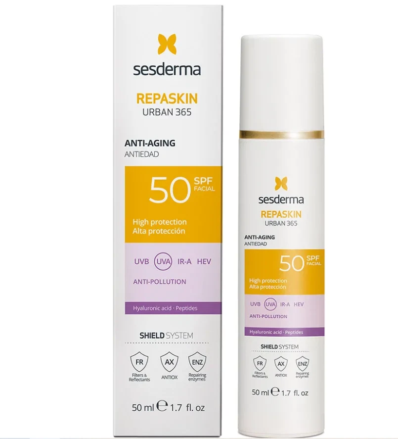 Sesderma Repaskin Urban 365 SPF50 Antiedad, 50 ml Foto 1 de 1
