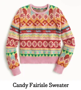 Kid Made Modern Candy Fairisle Sweater - Picture 1 of 1