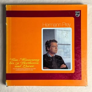 HERMANN PREY From Minnesang to Beethoven and Loewe 1974 Box Set Philips - VG+ - Picture 1 of 8