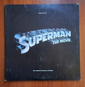 SUPERMAN THE MOVIE SOUNDTRACK JOHN WILLIAMS FILM VINILE 33 GIRI COLONNA SONORA - Foto 1 di 3