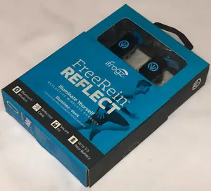 iFrogz FreeRein Reflect Wireless Bluetooth Earbuds - Blue - tangle ressistant - Picture 1 of 4