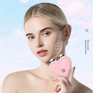 Skin Tightening & Lifting EMS Microcurrent Facial Massager Roller Anti-Wrinkle - Picture 1 of 13