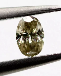 Claridad K/SI Corte Ovalado Suelto 3x2 mm Tamaño Certificado 100% Diamante Natural 0.067 Ct - Imagen 1 de 8