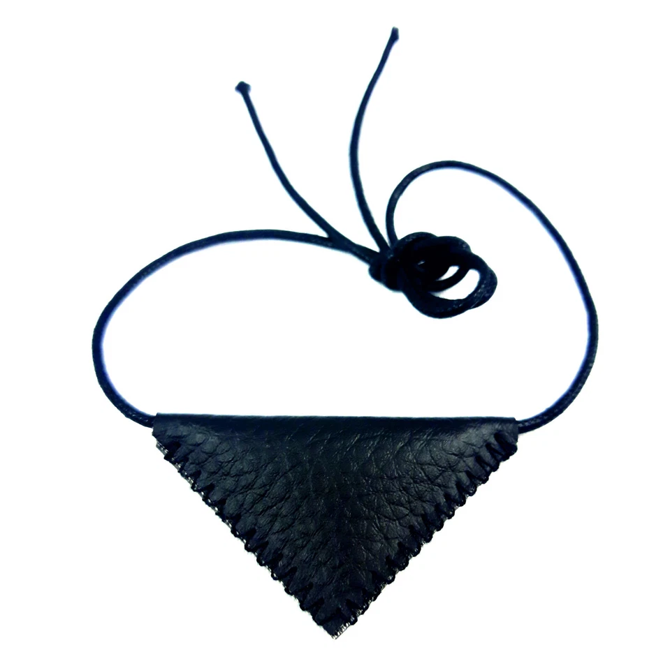 Muska Cevsen Halskette Halsband Kuran Kerim Islam Leder dreieck Gebet Dua Kette - Bild 1 von 4